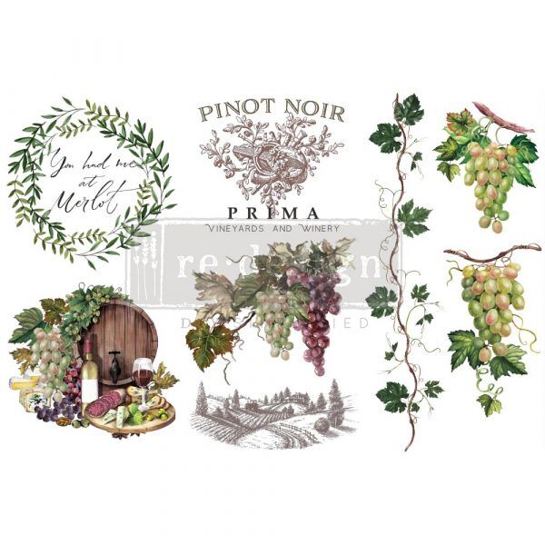 Redesign Decor Transfers – Wine