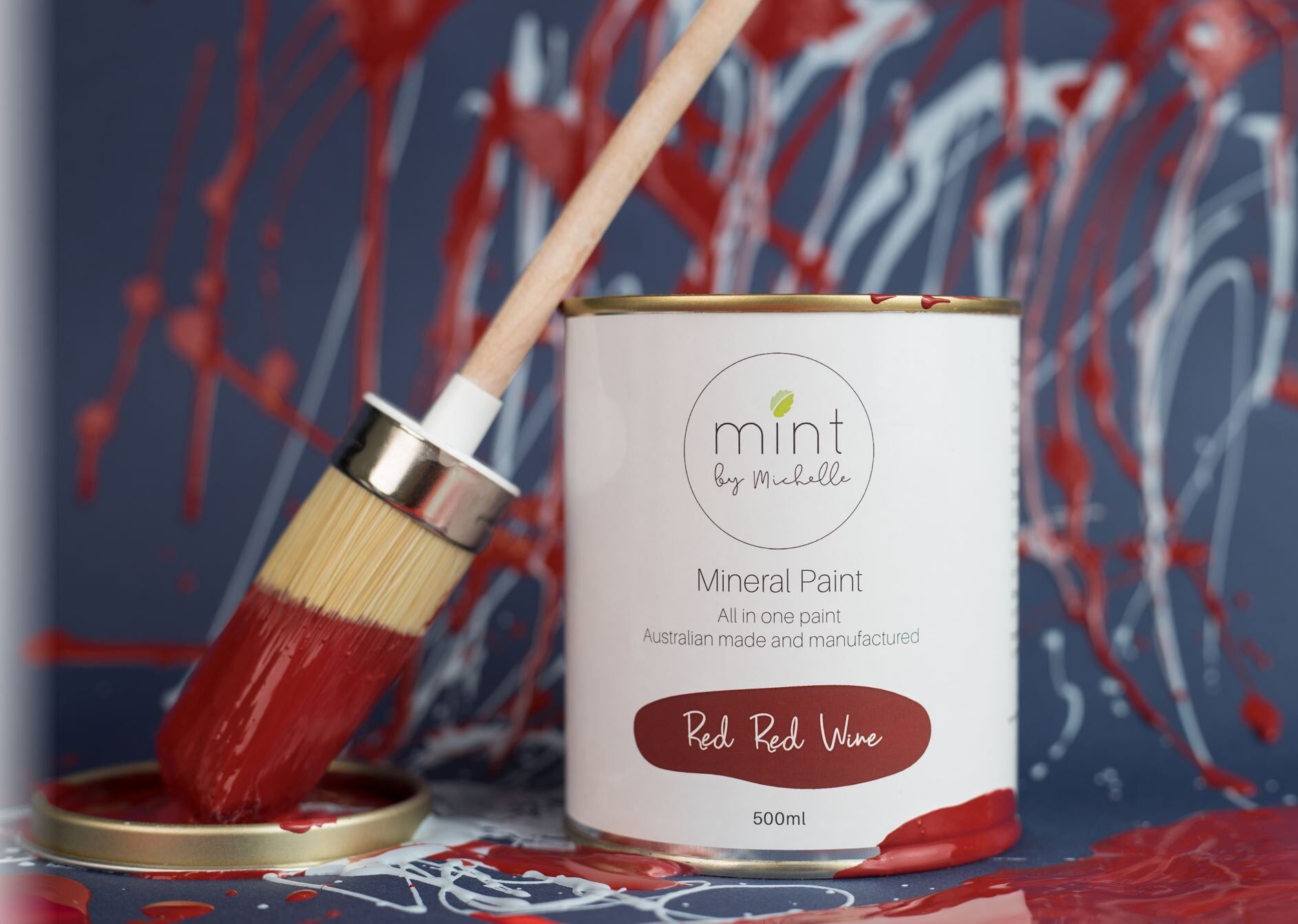 Stoneware Clay Mint Mineral Paint - Mint by michelle