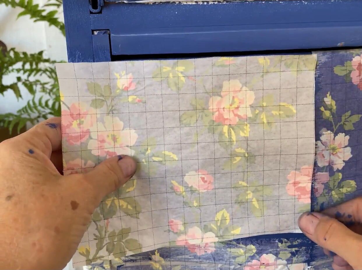 Paint Inlay Rose Chintz - Image 4